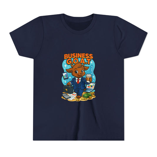 Tomas The Business G.O.A.T - Youth Short Sleeve Tee