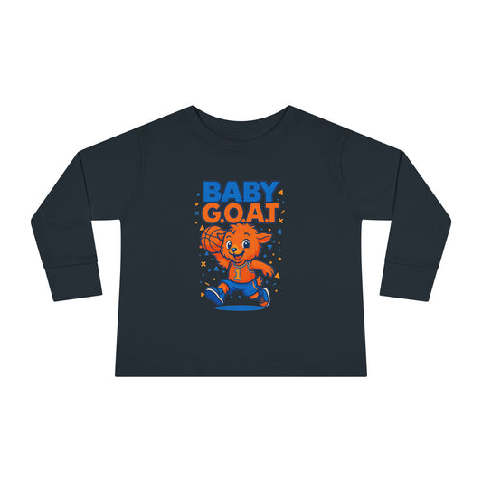 Jordan The G.O.A.T - Toddler Long Sleeve Tee
