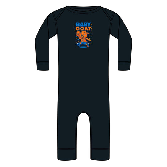 Jordan The G.O.A.T - Infant Long Legged Baby Rib Bodysuit