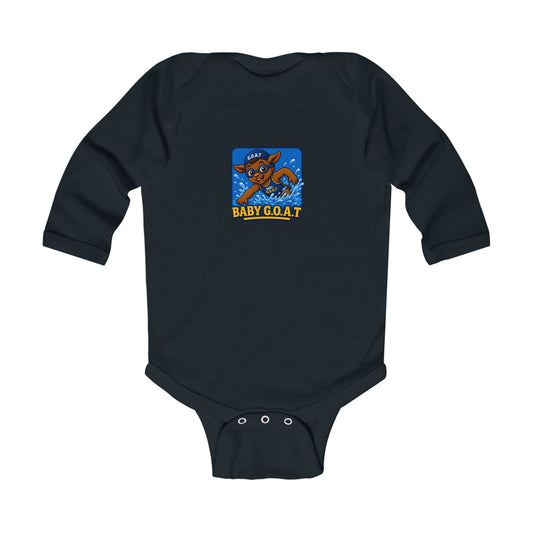 Remy The Swimmer - Infant Long Sleeve Bodysuit