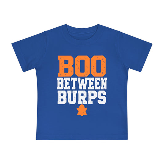 Boo Between Burps – Baby Halloween Short Sleeve T-Shirt