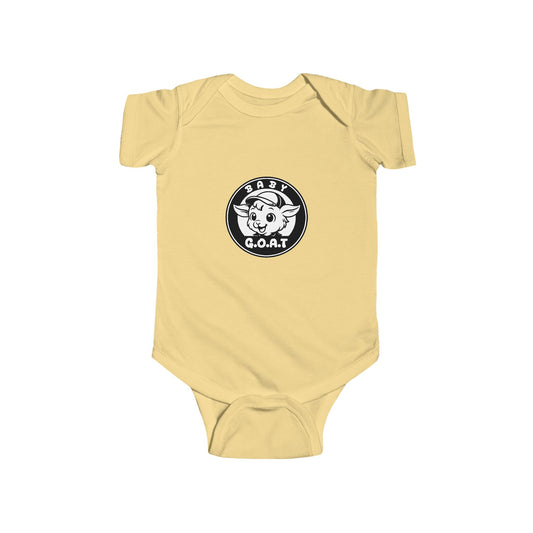 Baby G.O.A.T Classic Edition - Infant Fine Jersey Bodysuit