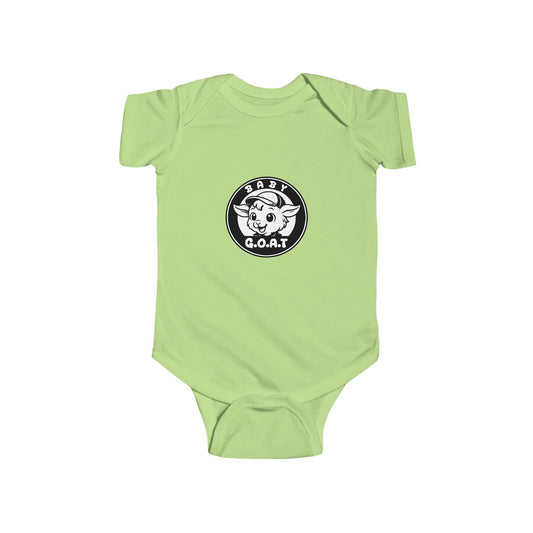 Baby G.O.A.T Classic Edition - Infant Fine Jersey Bodysuit