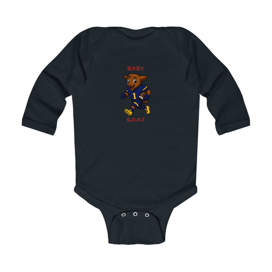 Devon The Touchdown Star In Action - Infant Long Sleeve Bodysuit