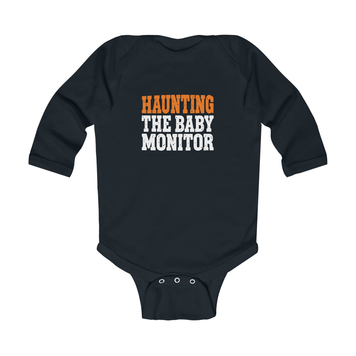 Haunting the Baby Monitor – Infant Halloween Bodysuit