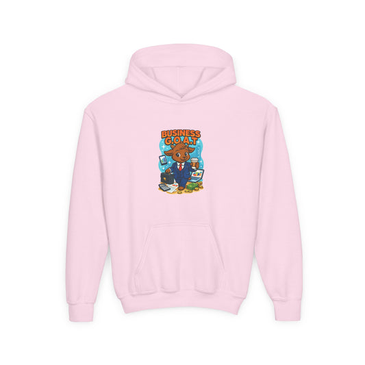 Tomas The Business G.O.A.T - Youth Heavy Blend Hooded Sweatshirt