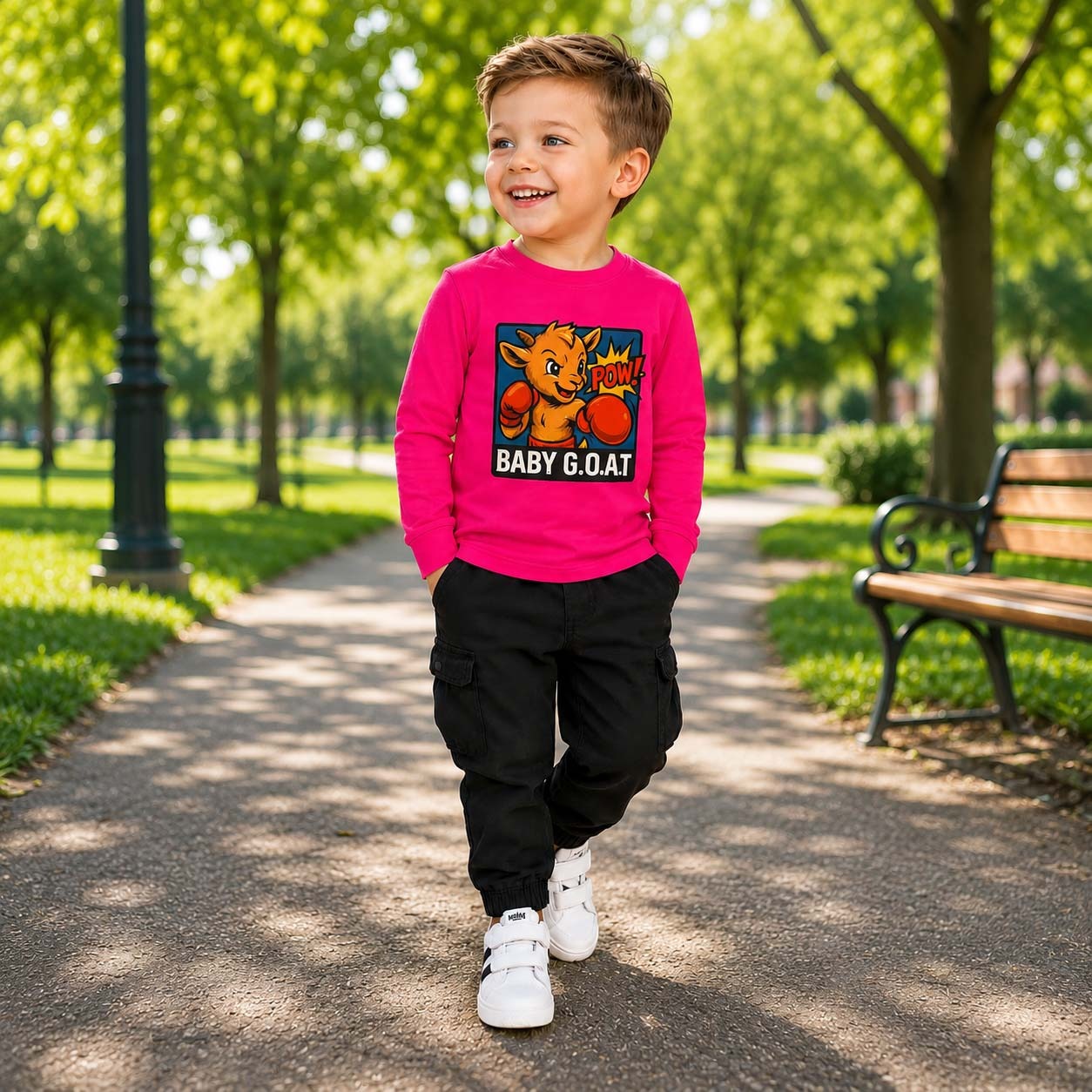 Baby G.O.A.T Apparels.