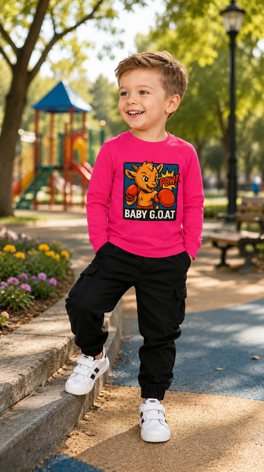 Baby G.O.A.T Apparels.