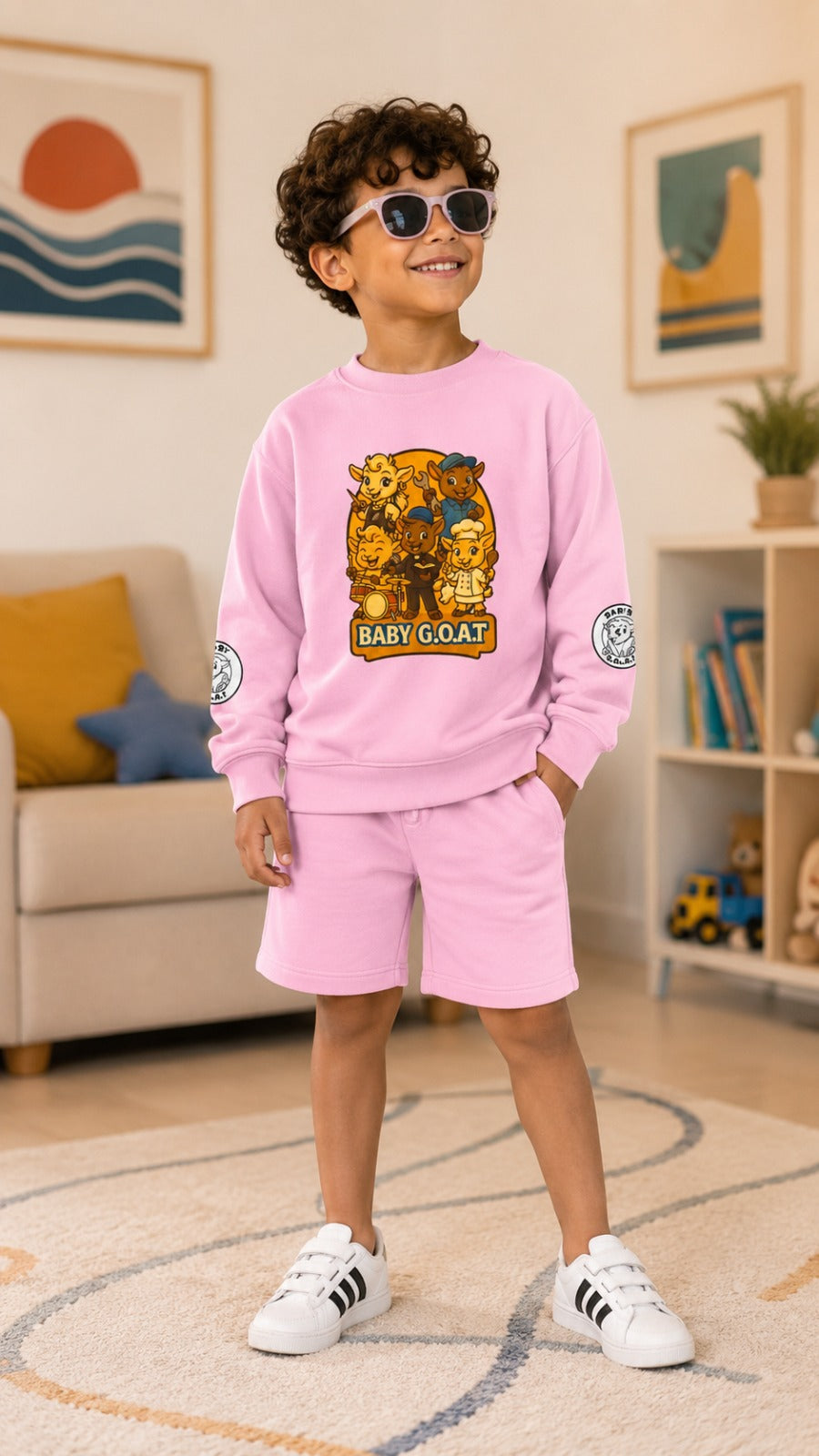Baby G.O.A.T Apparels.