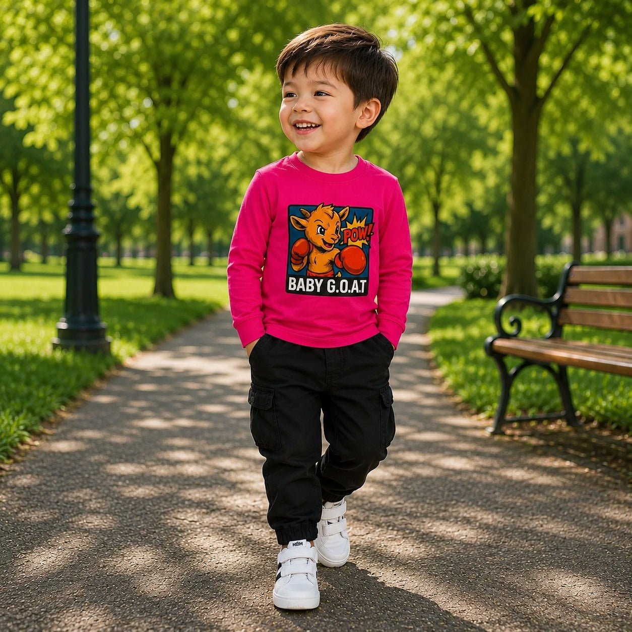 Baby G.O.A.T Apparels.