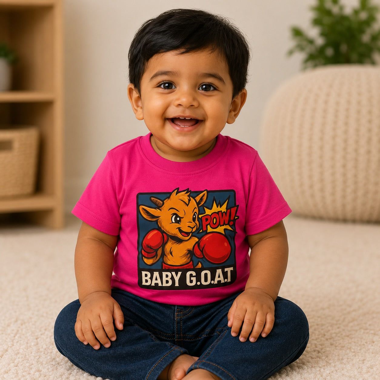Baby G.O.A.T Apparels.