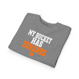 Toddler Sweatshirt - "My Bucket Has Demands" Halloween Kids Pullover