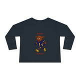 Devon The Touchdown Star In Action - Toddler Long Sleeve Tee
