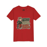 Youth T-Shirt - 'Stay Chill, Move Different' Skate G.O.A.T Youth Short Sleeve T-Shirt