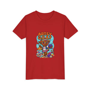 Amber The Artsy G.O.A.T - Youth Short Sleeve Tee