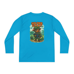 AJ The Soldier G.O.A.T - Youth Long Sleeve Competitor Tee