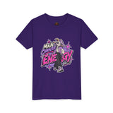 Main Character Energy Youth T-Shirt — "Main Role. Zero Doubt." Youth Short Sleeve T-Shirt