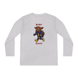 Devon The Touchdown Star In Action - Youth Long Sleeve Competitor Tee