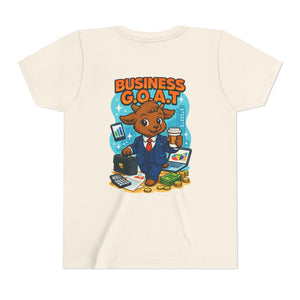 Tomas The Business G.O.A.T - Youth Short Sleeve Tee