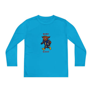 Devon The Touchdown Star In Action - Youth Long Sleeve Competitor Tee