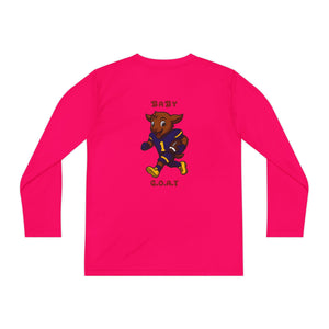 Devon The Touchdown Star In Action - Youth Long Sleeve Competitor Tee