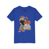 Youth T-Shirt — "No Cap All Goat" Youth Short Sleeve T-Shirt