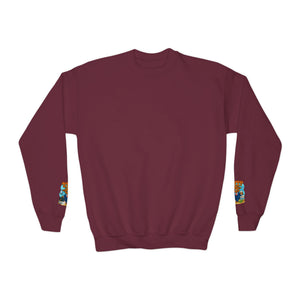 Tomas The Business G.O.A.T - Youth Crewneck Sweatshirt