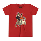 Youth T-Shirt — "No Cap All Goat" Youth Short Sleeve T-Shirt