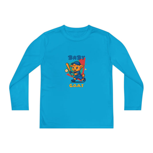 Ron The Slugger - Youth Long Sleeve Competitor Tee