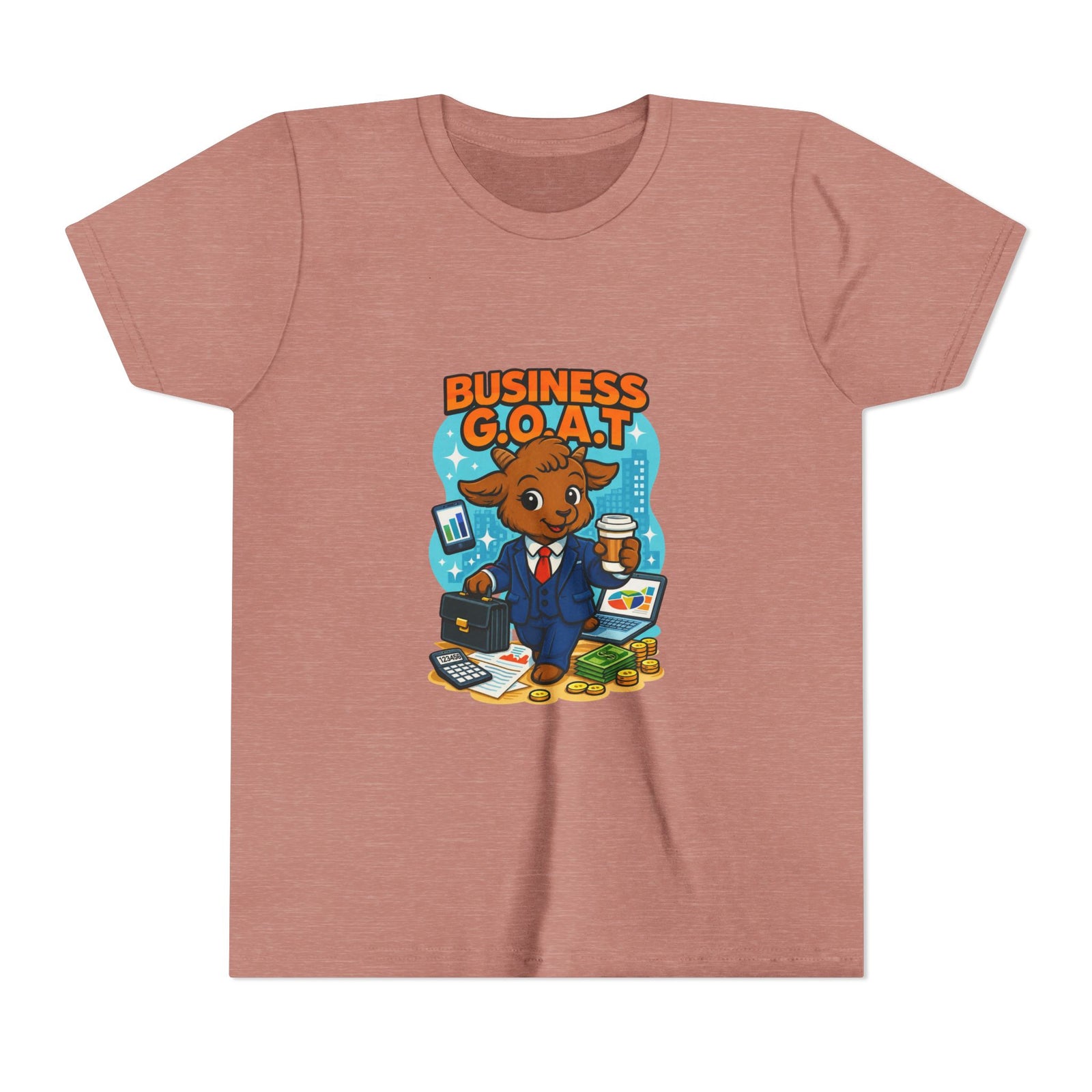 Tomas The Business G.O.A.T - Youth Short Sleeve Tee