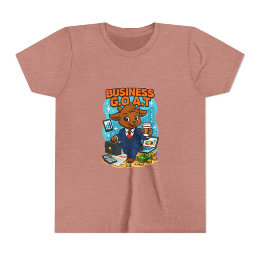 Tomas The Business G.O.A.T - Youth Short Sleeve Tee