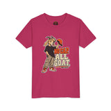 Youth T-Shirt — "No Cap All Goat" Youth Short Sleeve T-Shirt