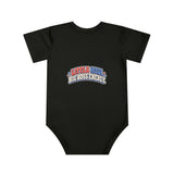 Baby Bodysuit — "Small But In Charge" Cute Boss Baby Short Sleeve Onesie