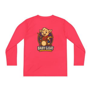 Will The Drummer - Youth Long Sleeve Competitor Tee