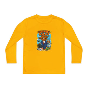 Tomas The Business G.O.A.T - Youth Long Sleeve Competitor Tee