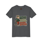 Youth T-Shirt - 'Stay Chill, Move Different' Skate G.O.A.T Youth Short Sleeve T-Shirt