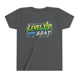 Youth "Locked In Level Up" Gaming T-Shirt — Stay G.O.A.T. Youth Short Sleeve Tee