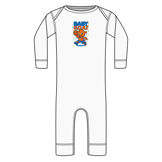 Jordan The G.O.A.T - Infant Long Legged Baby Rib Bodysuit