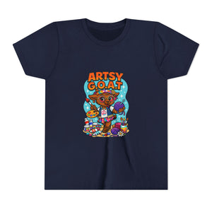 Amber The Artsy G.O.A.T - Youth Short Sleeve Tee