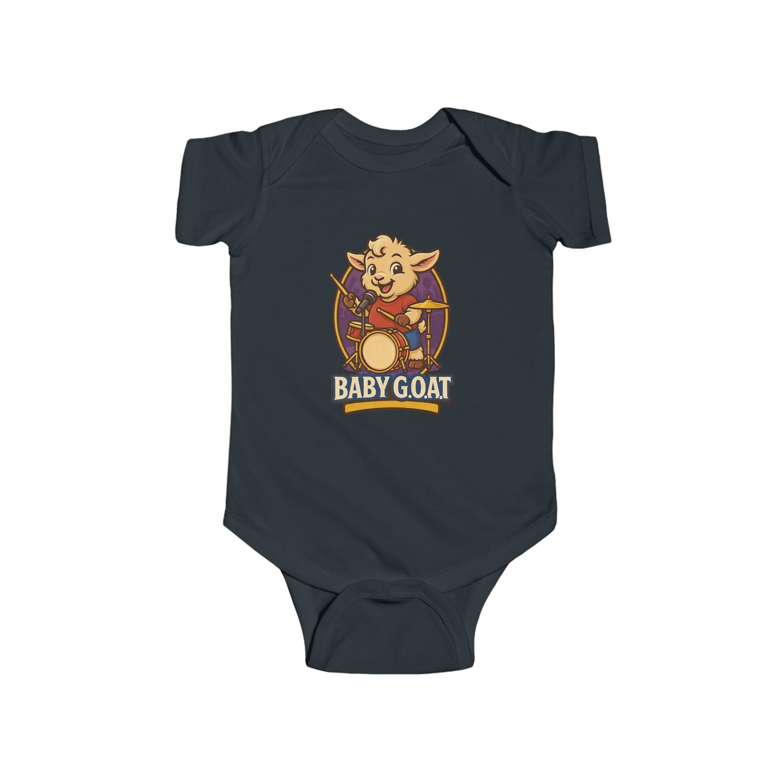 Will The Drummer - Infant Fine Jersey Bodysuit