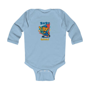 Ron The Slugger - Infant Long Sleeve Bodysuit