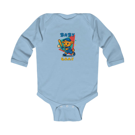 Ron The Slugger - Infant Long Sleeve Bodysuit
