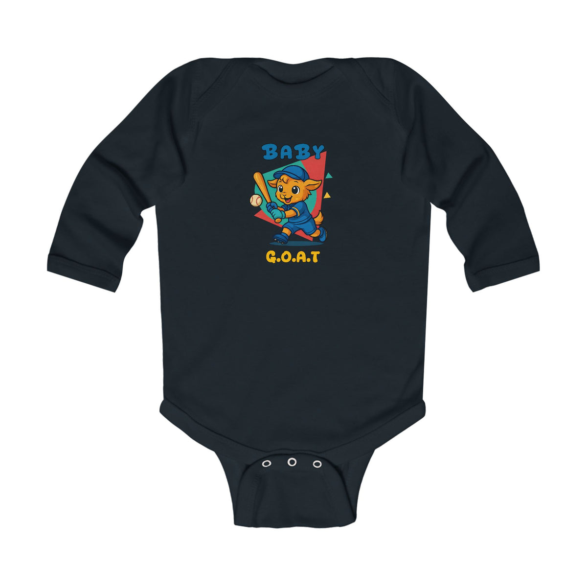 Ron The Slugger - Infant Long Sleeve Bodysuit