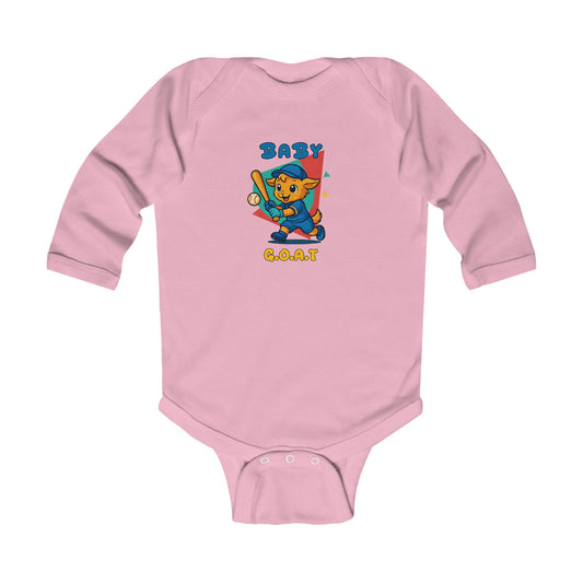 Ron The Slugger - Infant Long Sleeve Bodysuit