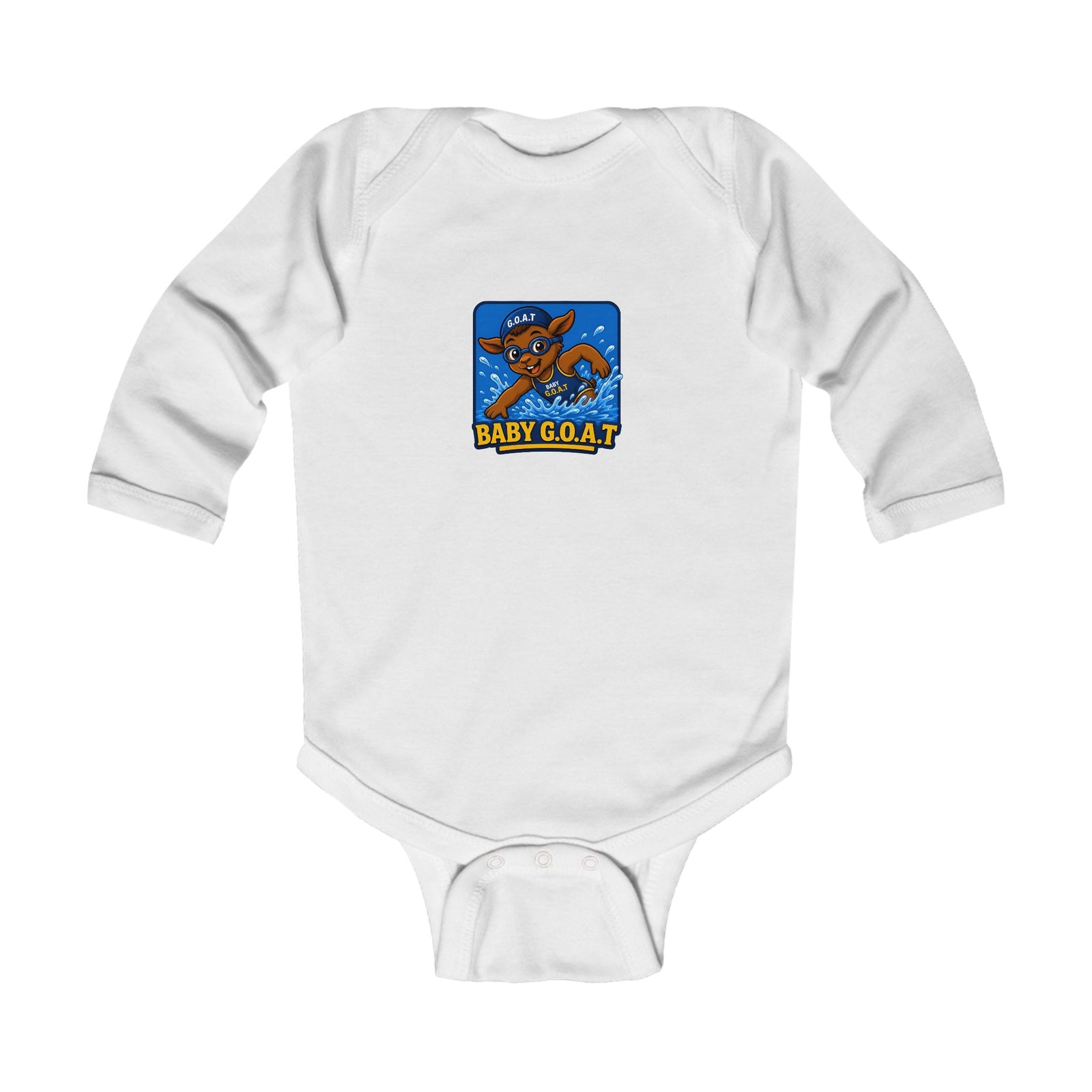 Remy The Swimmer - Infant Long Sleeve Bodysuit