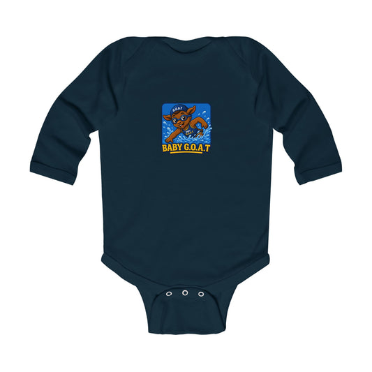 Remy The Swimmer - Infant Long Sleeve Bodysuit