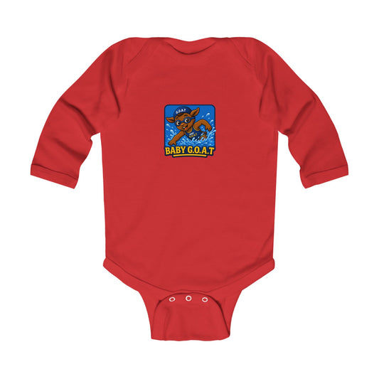 Remy The Swimmer - Infant Long Sleeve Bodysuit
