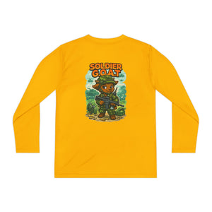 AJ The Soldier G.O.A.T - Youth Long Sleeve Competitor Tee