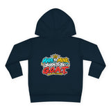 Toddler Hoodie — 'Tiny Hooves Big Moves' The Dancing G.O.A.T Kids Pullover