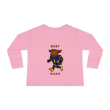 Devon The Touchdown Star In Action - Toddler Long Sleeve Tee